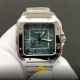AF Swiss Cloned Cartier Santos Large Model 9015 SS Watch Green Dial 39 (1)_th.png